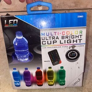 💋(NWT) Multicolor LED Cupholder Light💋